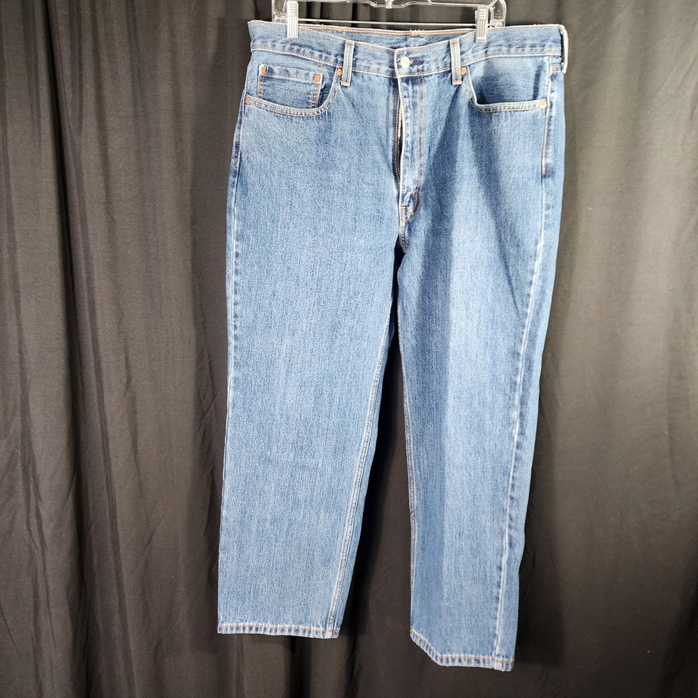 Levi's 550 Jeans Mens 36x29 Relaxed Fit Medium Wash Denim‎ Straight Leg Pants